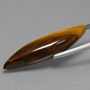 20.07克拉天然虎眼石，异形，不透明