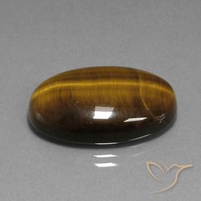 20.74克拉天然虎眼石，椭圆形，不透明