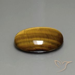 19.66克拉天然虎眼石，椭圆形，不透明