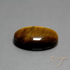 21.02克拉天然虎眼石，椭圆形，不透明