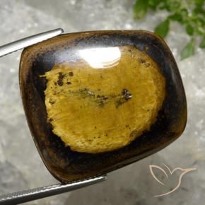 43.20克拉天然虎眼石，花式切割，不透明