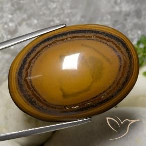 59.70克拉天然虎眼石，椭圆形，不透明