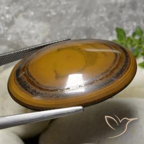 59.70克拉天然虎眼石，椭圆形，不透明