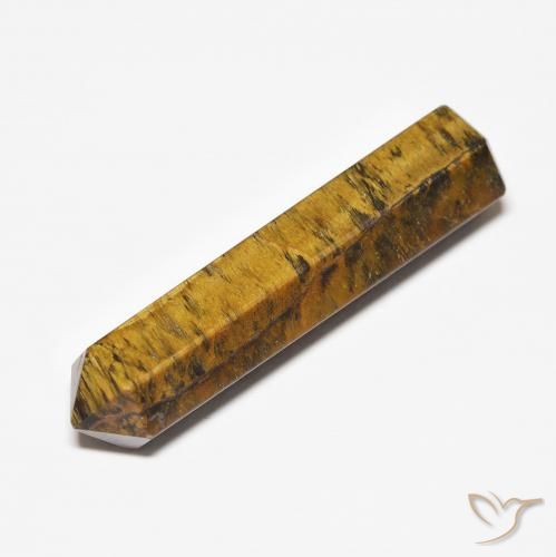 22.80ct 天然 暖棕 虎眼石, 花式切割, 不透明