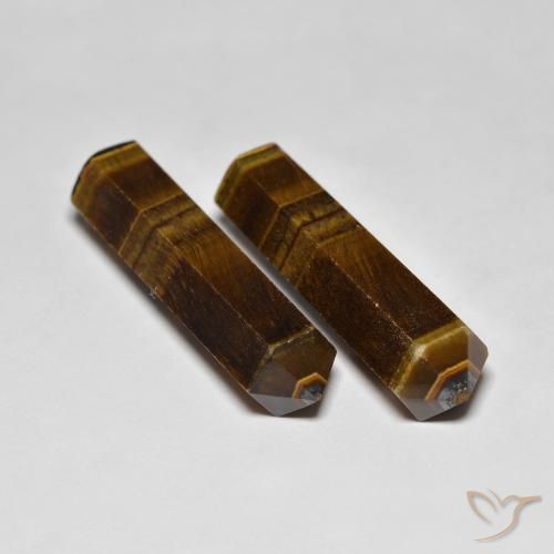 39.60克拉天然虎眼石，花式切割，不透明