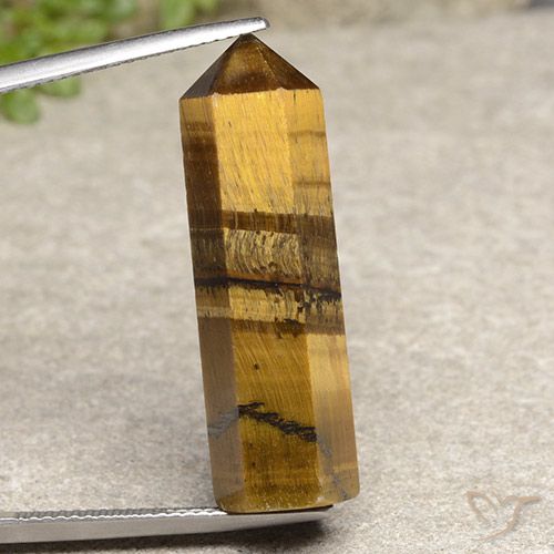 20.59ct 天然 金棕色 虎眼石, 花式切割, 不透明
