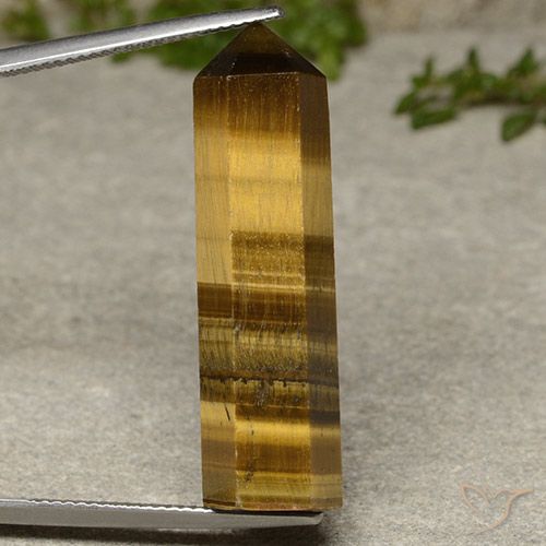 23.42ct 天然 金棕色 虎眼石, 花式切割, 不透明