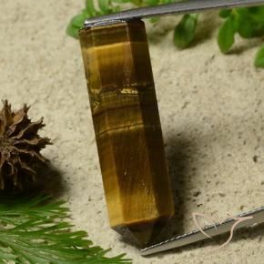 20.64克拉天然虎眼石，花式切割，不透明