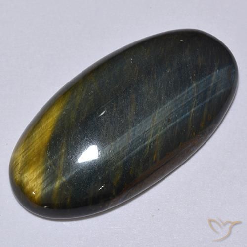 17.62ct 天然 金棕色 虎眼石, 椭圆形, 不透明