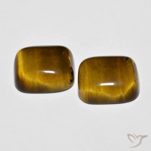 17.71克拉天然虎眼石，软垫，不透明