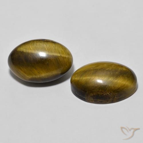 7.90克拉天然虎眼石，椭圆形，不透明