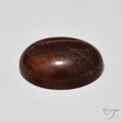 6.22克拉天然虎眼石，椭圆形，不透明