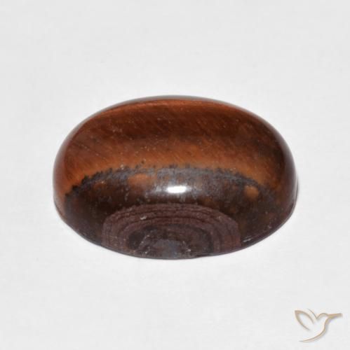 10.00克拉天然虎眼石，椭圆形，不透明