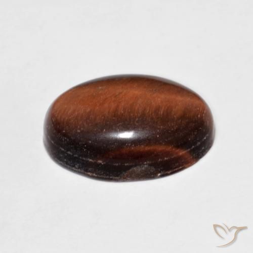5.64克拉天然虎眼石，椭圆形，不透明