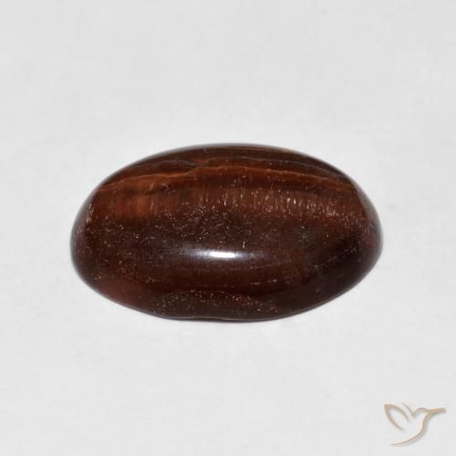 4.59克拉天然虎眼石，椭圆形，不透明