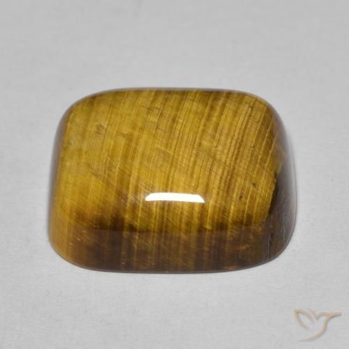 8.84克拉天然虎眼石，软垫，不透明