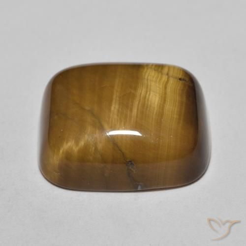 8.72克拉天然虎眼石，软垫，不透明