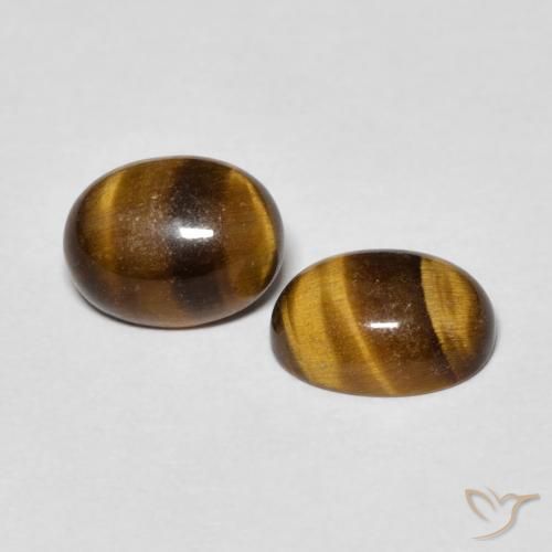 2.69克拉天然虎眼石，椭圆形，不透明
