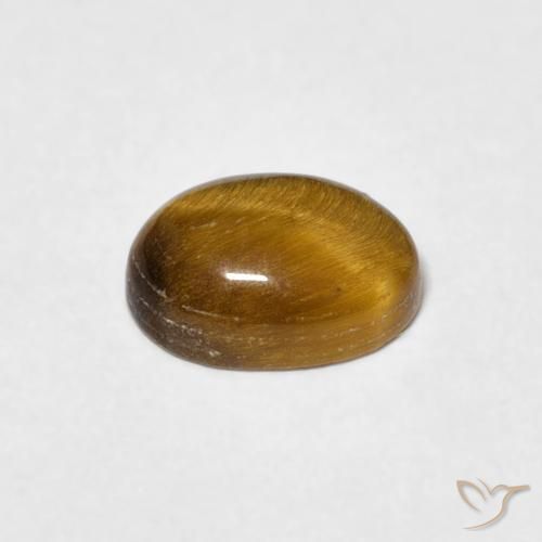 1.45克拉天然虎眼石，椭圆形，不透明