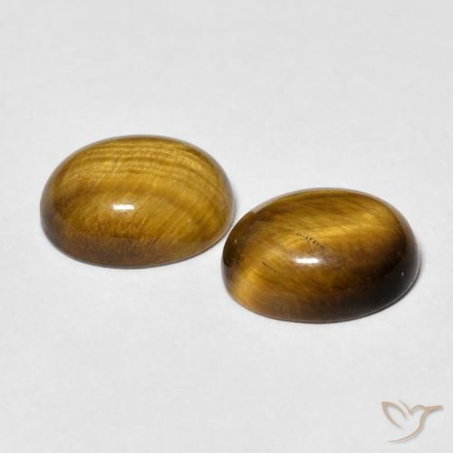 5.66克拉天然虎眼石，椭圆形，不透明