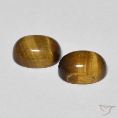2.84克拉天然虎眼石，椭圆形，不透明