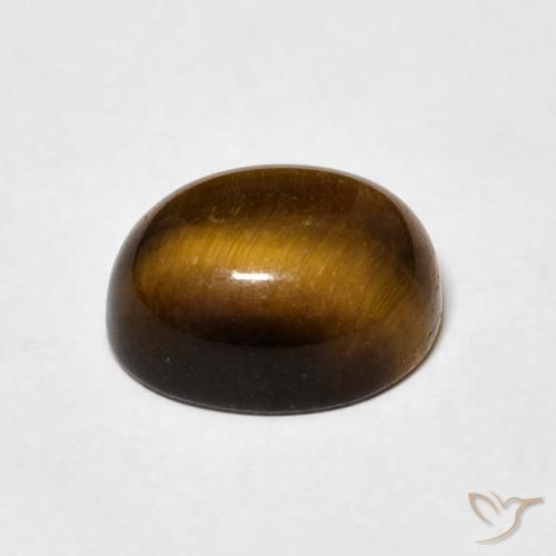 3.51克拉天然虎眼石，椭圆形，不透明