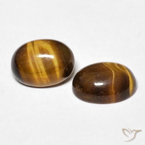 2.45克拉天然虎眼石，椭圆形，不透明