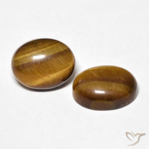 5.65克拉天然虎眼石，椭圆形，不透明