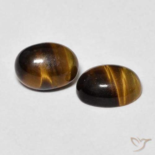2.59克拉天然虎眼石，椭圆形，不透明