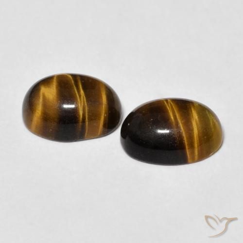 2.59克拉天然虎眼石，椭圆形，不透明