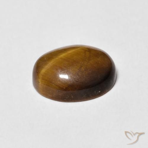 2.80克拉天然虎眼石，椭圆形，不透明