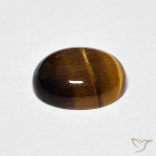 1.72克拉天然虎眼石，椭圆形，不透明