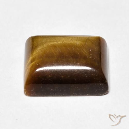 6.70克拉天然虎眼石，狭长方形，不透明