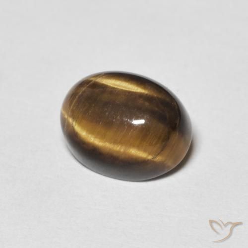 1.91克拉天然虎眼石，椭圆形，不透明