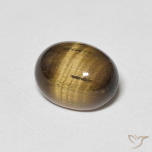 1.97克拉天然虎眼石，椭圆形，不透明