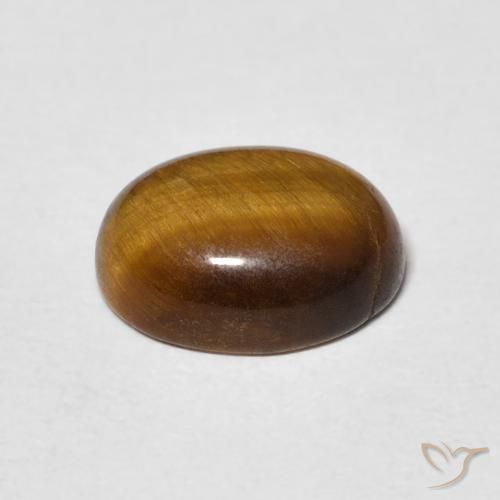 2.62克拉天然虎眼石，椭圆形，不透明