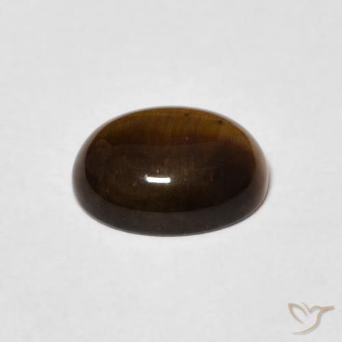 1.68克拉天然虎眼石，椭圆形，不透明
