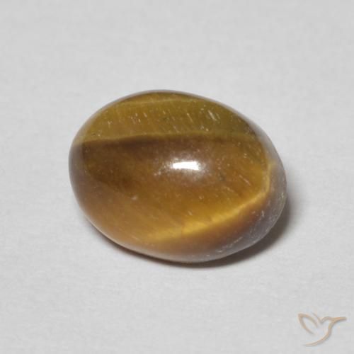 1.70克拉天然虎眼石，椭圆形，不透明