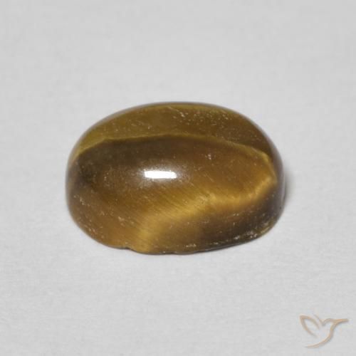 1.68克拉天然虎眼石，椭圆形，不透明