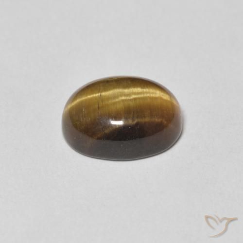 3.85克拉天然虎眼石，椭圆形，不透明