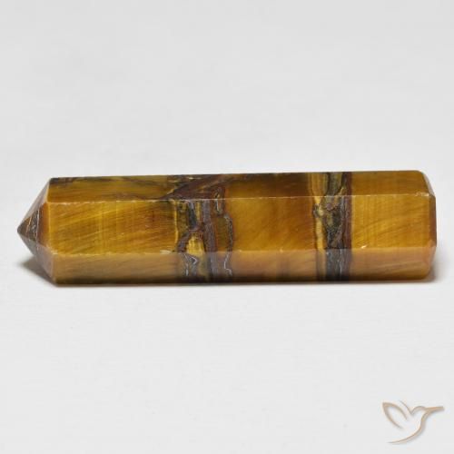 30.91克拉天然虎眼石，花式切割，不透明