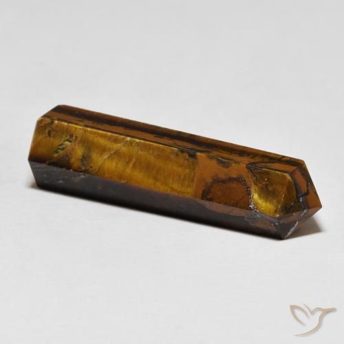 28.75克拉天然虎眼石，花式切割，不透明
