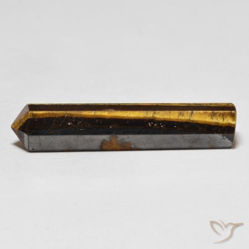 17.06ct 天然 暖棕 虎眼石, 花式切割, 不透明