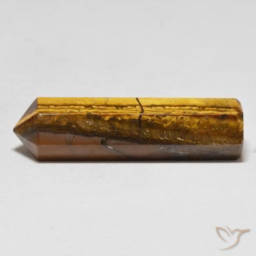 24.00ct 天然 暖棕 虎眼石, 花式切割, 不透明