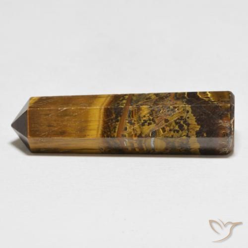 31.74ct 天然 Medium Light-Brown 虎眼石, 花式切割, 不透明