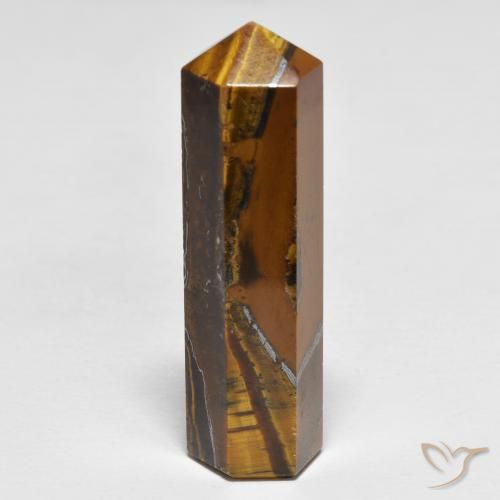 35.24ct 天然 Medium Light-Brown 虎眼石, 花式切割, 不透明