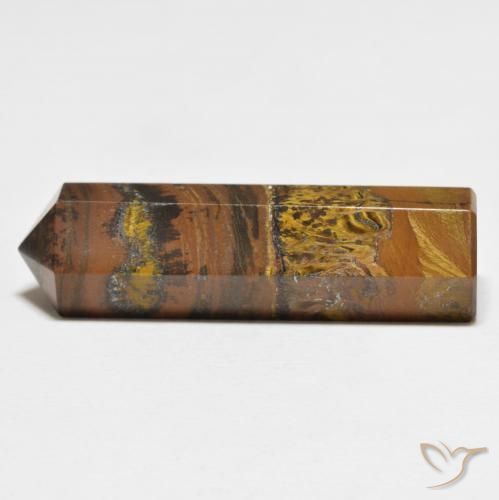 36.68克拉天然虎眼石，花式切割，不透明