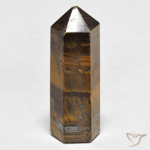 18.91ct 天然 暖棕 虎眼石, 花式切割, 不透明