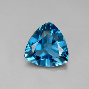 2.86克拉天然托帕石，三角形，9.1×9毫米，VVS