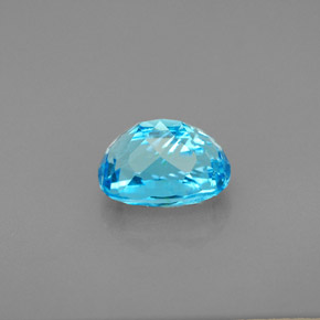 2.24克拉天然托帕石，椭圆形切割，8.2×6.1毫米，VS-SI
